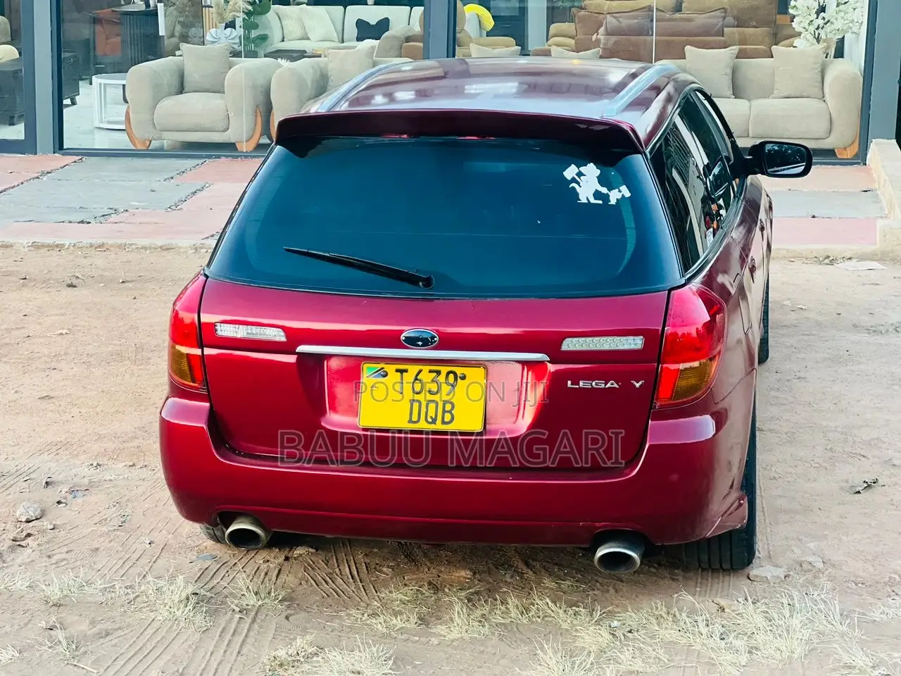 Subaru Legacy 2.5 GT Sedan 2004 Red