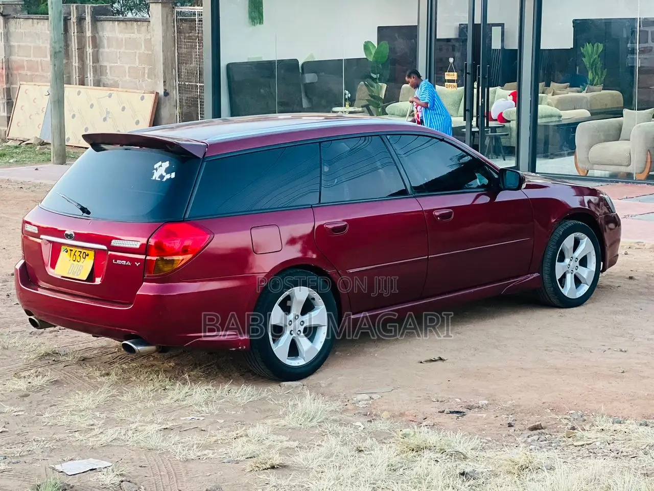 Subaru Legacy 2.5 GT Sedan 2004 Red