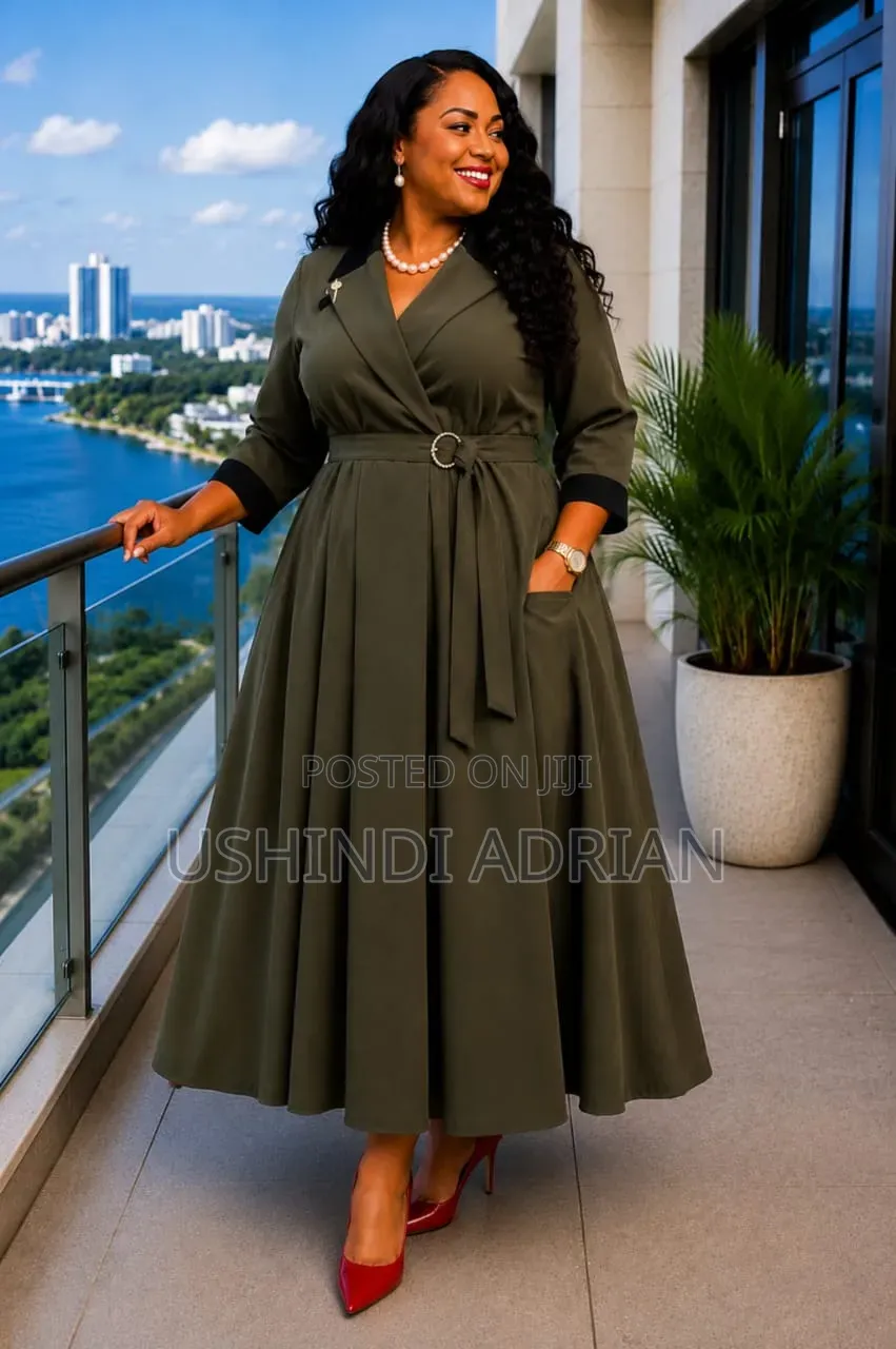 royal Style Long Dress