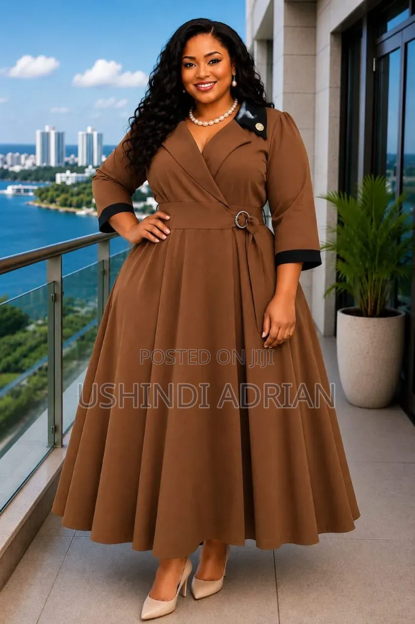 royal Style Long Dress