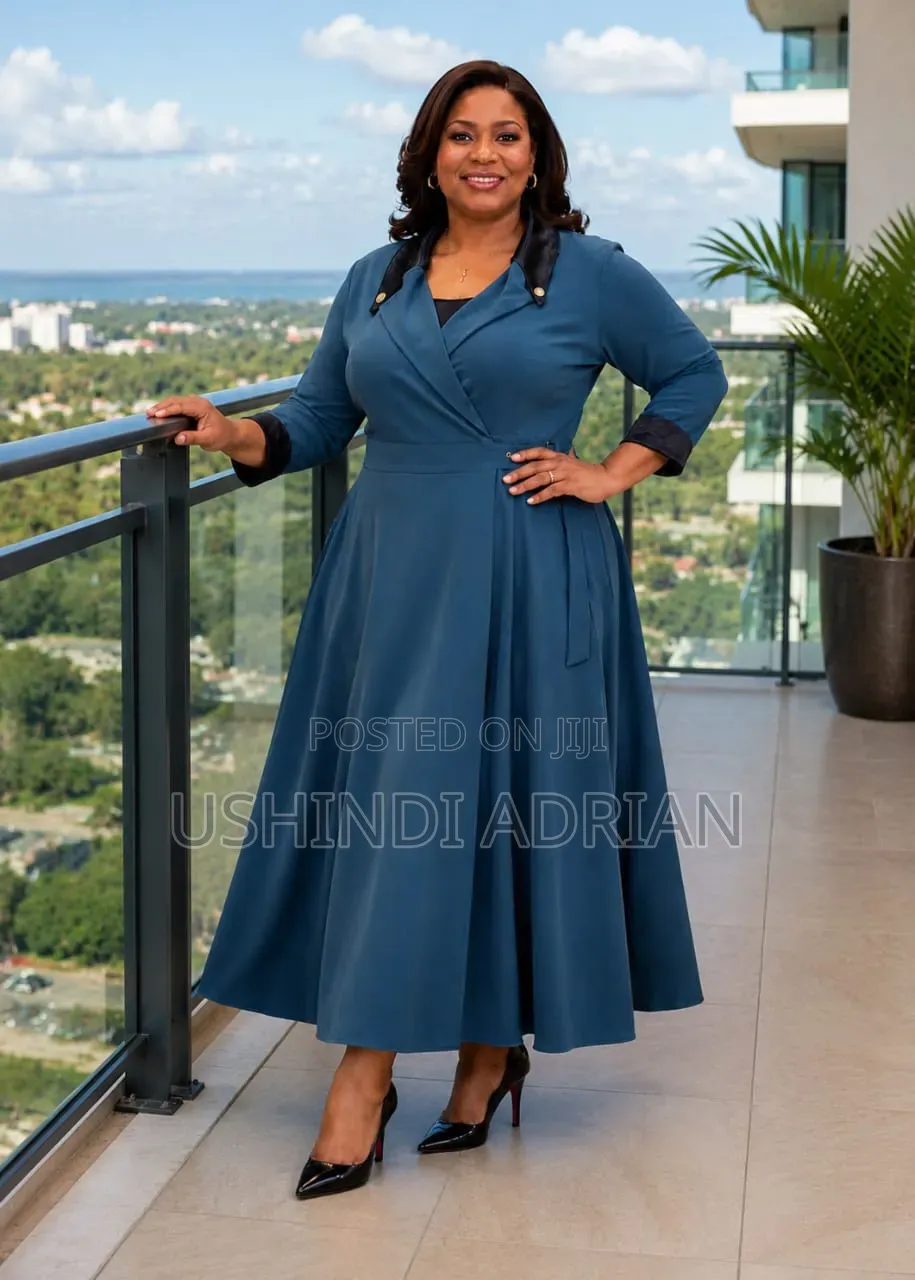 royal Style Long Dress