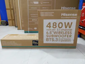 Hisense Soundbar 3.1 Channel 480W