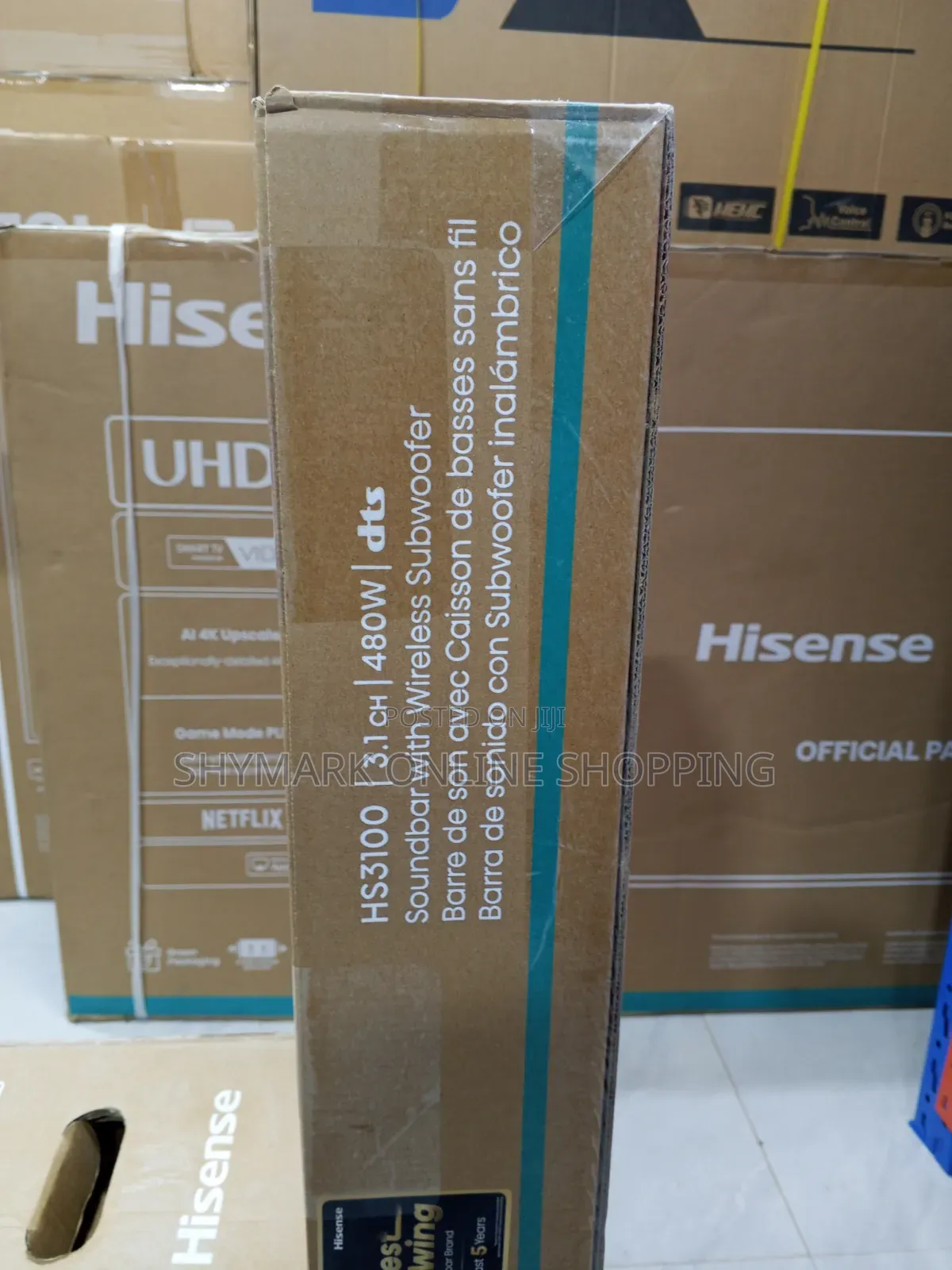 Hisense Soundbar 3.1 Channel 480W