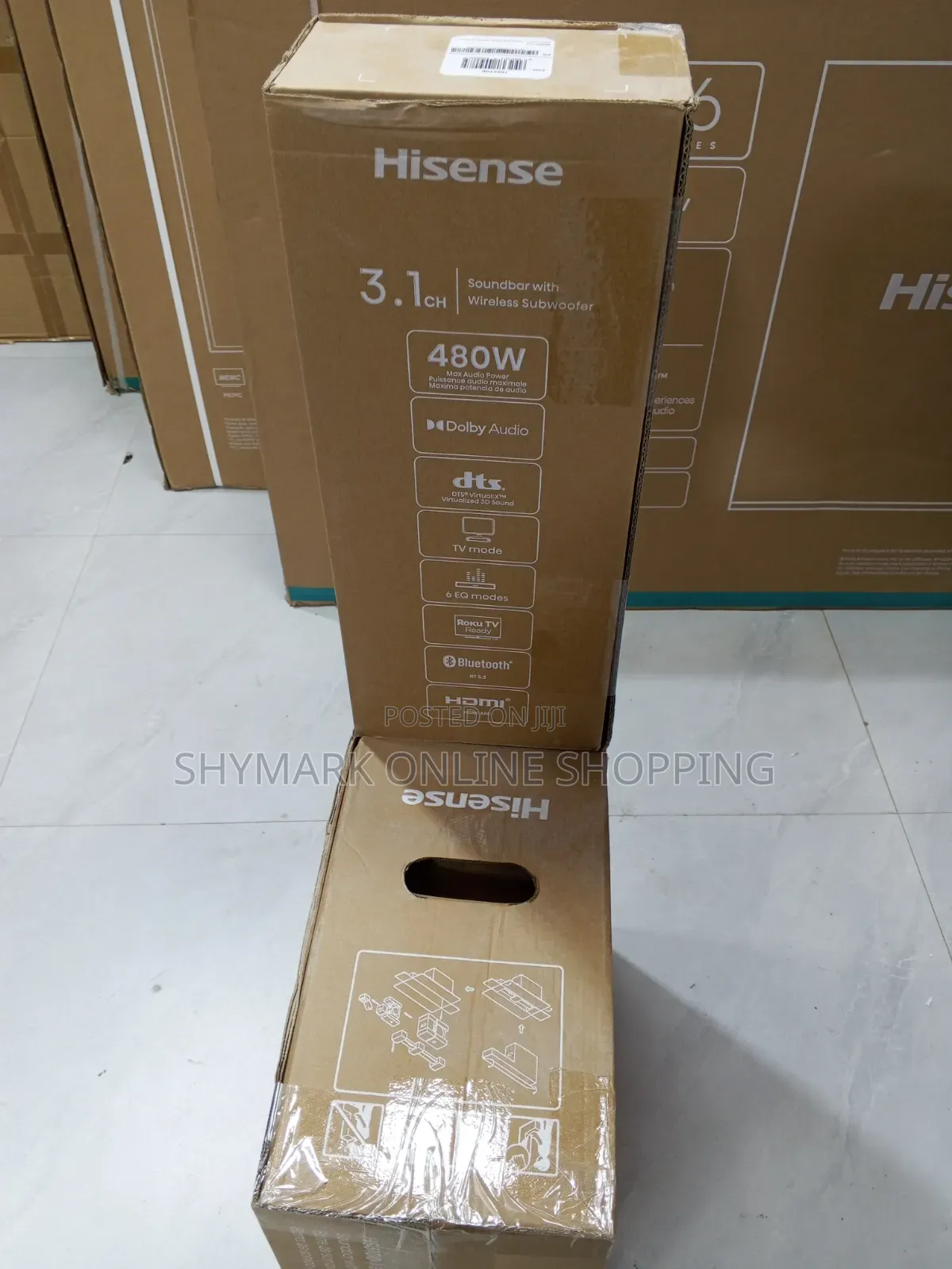 Hisense Soundbar 3.1 Channel 480W