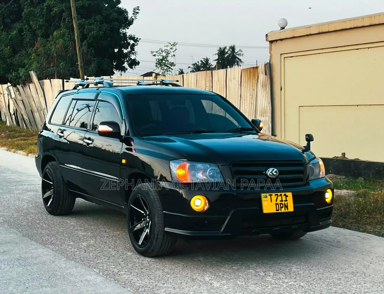 Toyota Kluger 2006 Black