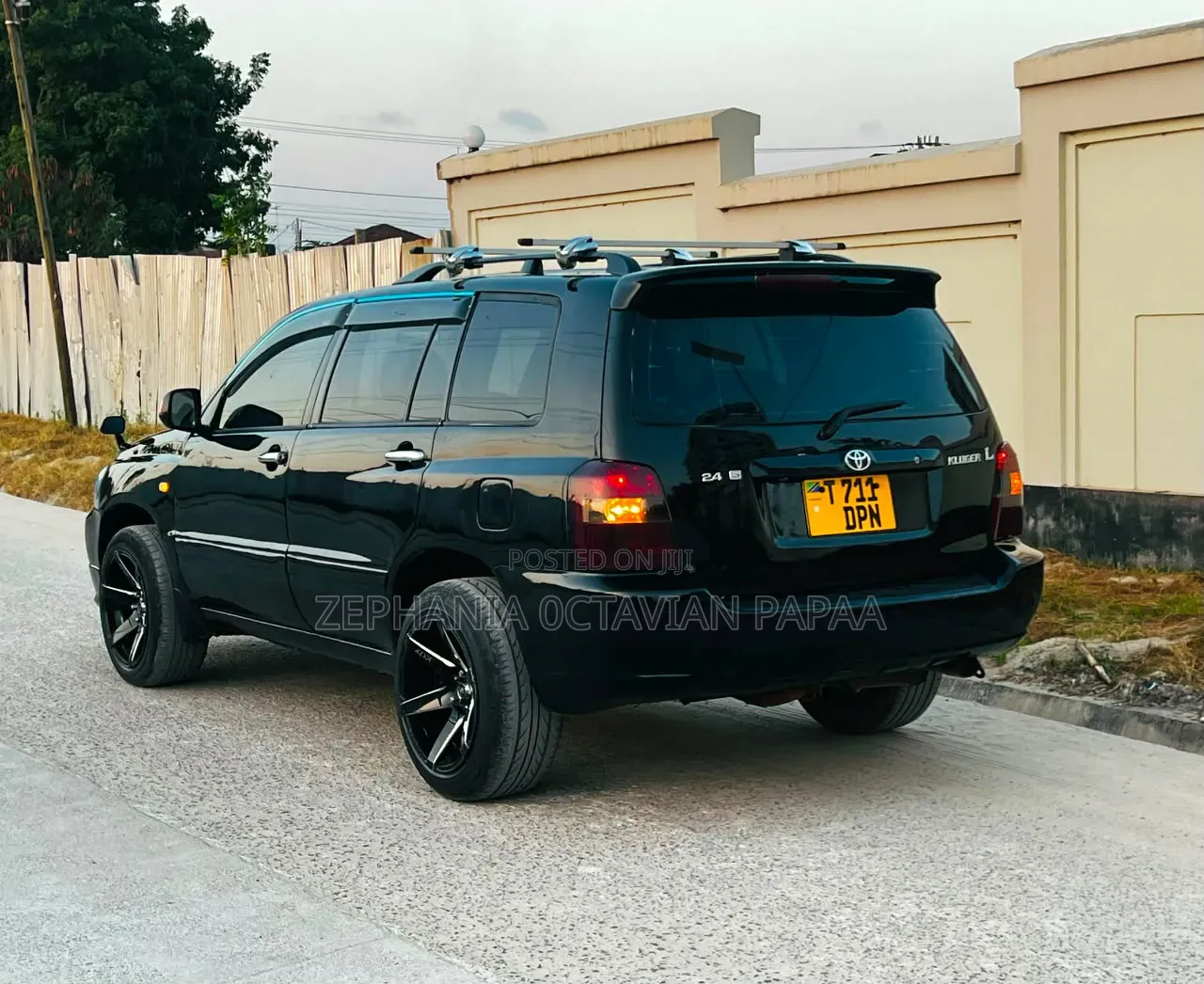 Toyota Kluger 2006 Black