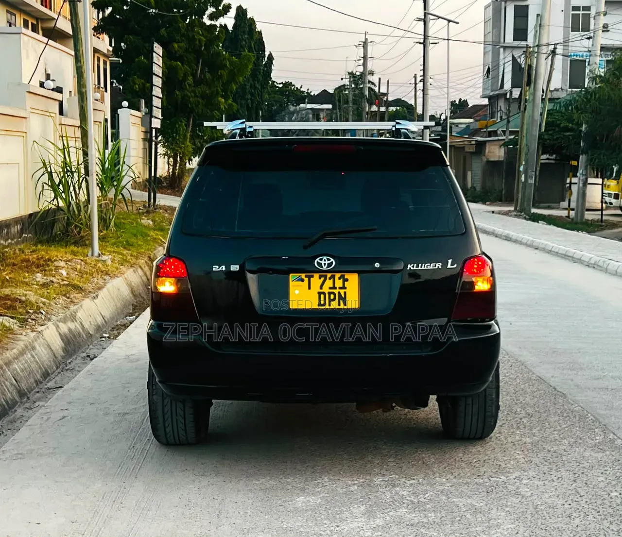 Toyota Kluger 2006 Black