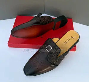 Billionaire Italian Couture Leather Mules