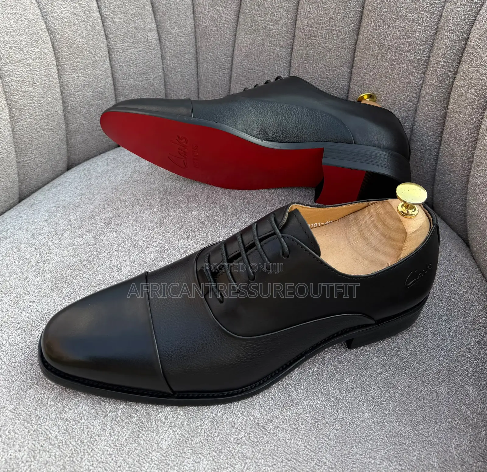 Clark Dark Leather Moccasin Collection