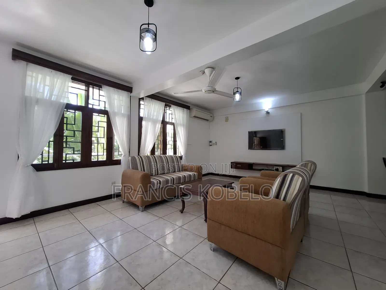 Furnished 3bdrm Apartment in Masaki for rent