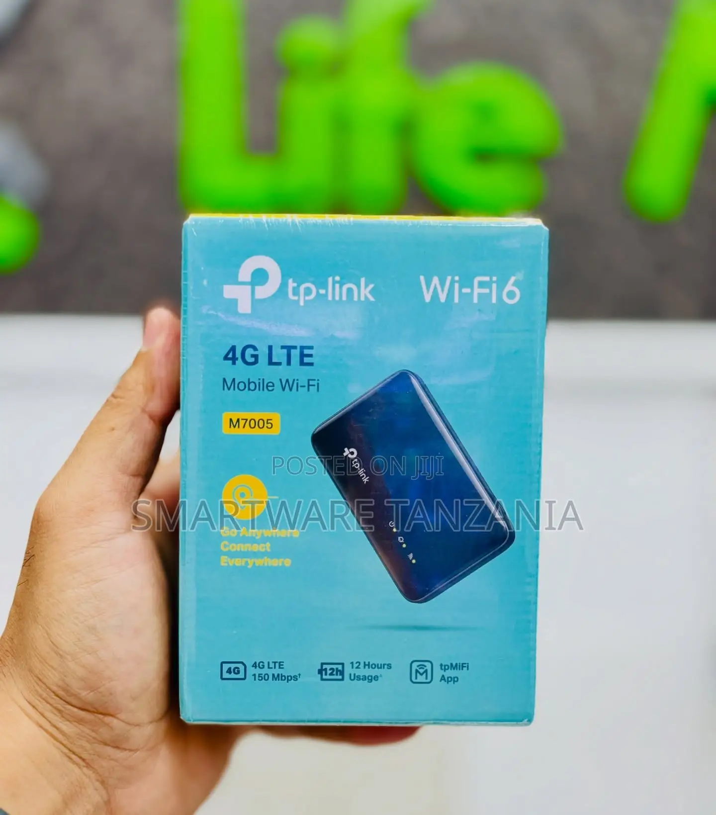 TP-Link M7005 4G LTE Mobile Wi-Fi Router, 150 Mbps, 12 Hours Usage