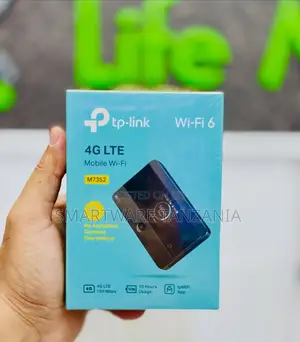 TP-Link M7352 4G LTE Mobile Wi-Fi Router, 150 Mbps, Wi-Fi 6, 10 Hours