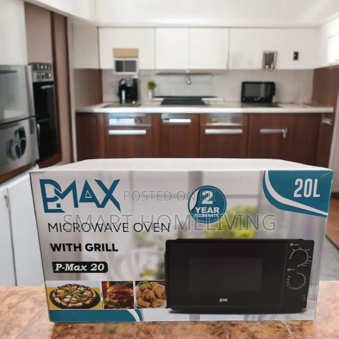 PMAX 20-Liter Microwave Oven With Grill (Model: P-Max 20)