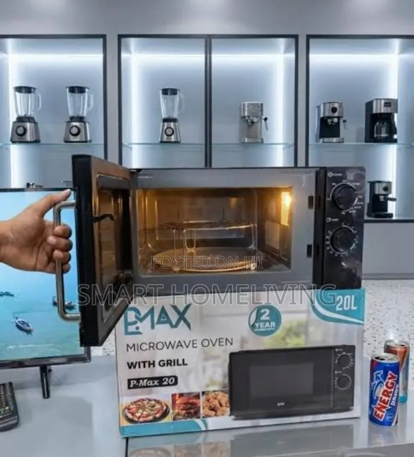 PMAX 20-Liter Microwave Oven With Grill (Model: P-Max 20)