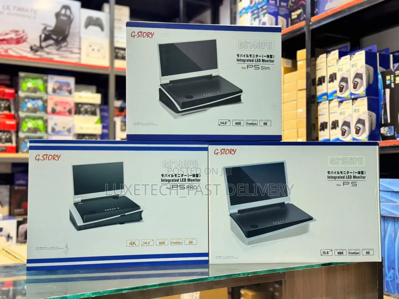 G-Story GS140PR 14" Portable Monitor for PS5 Pro – Gaming Display