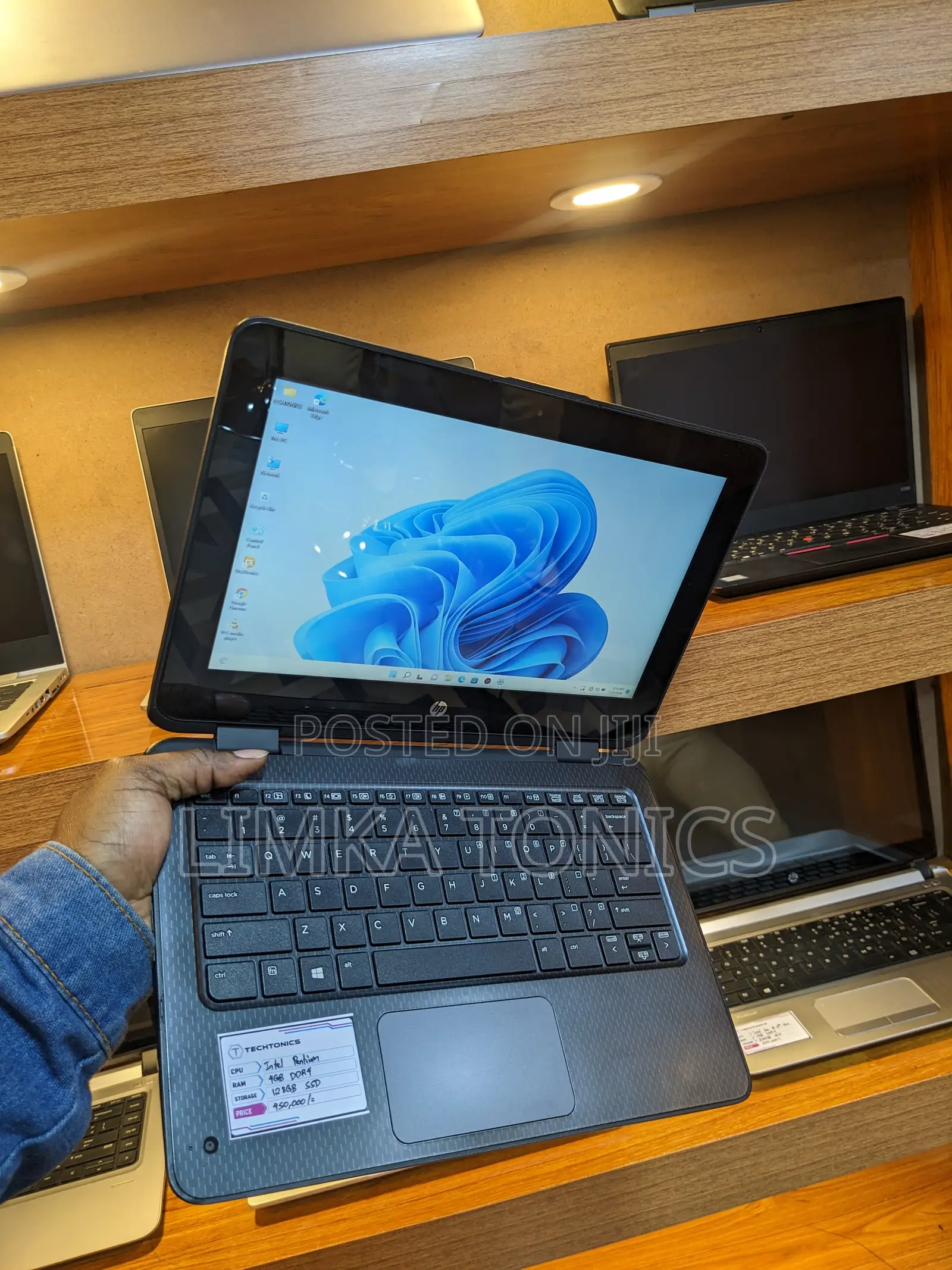 New Laptop HP ProBook 11 G2 EE 4GB Intel Pentium SSD 128GB