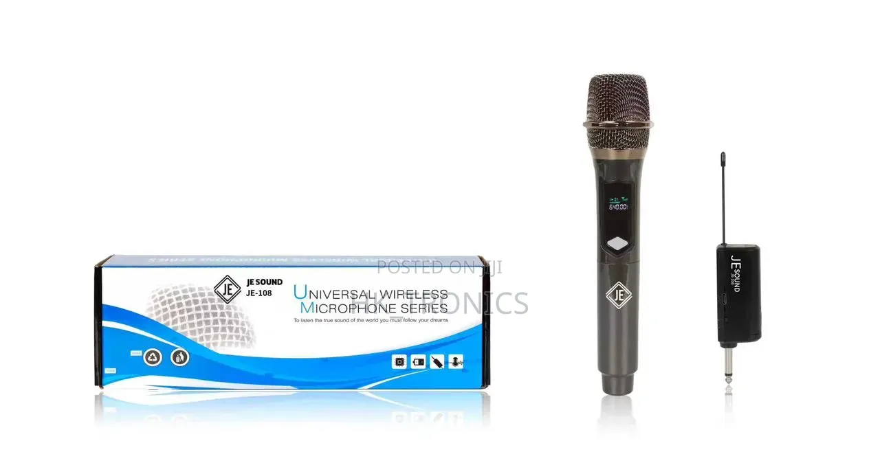 JE SOUND Single Wireless Microphone