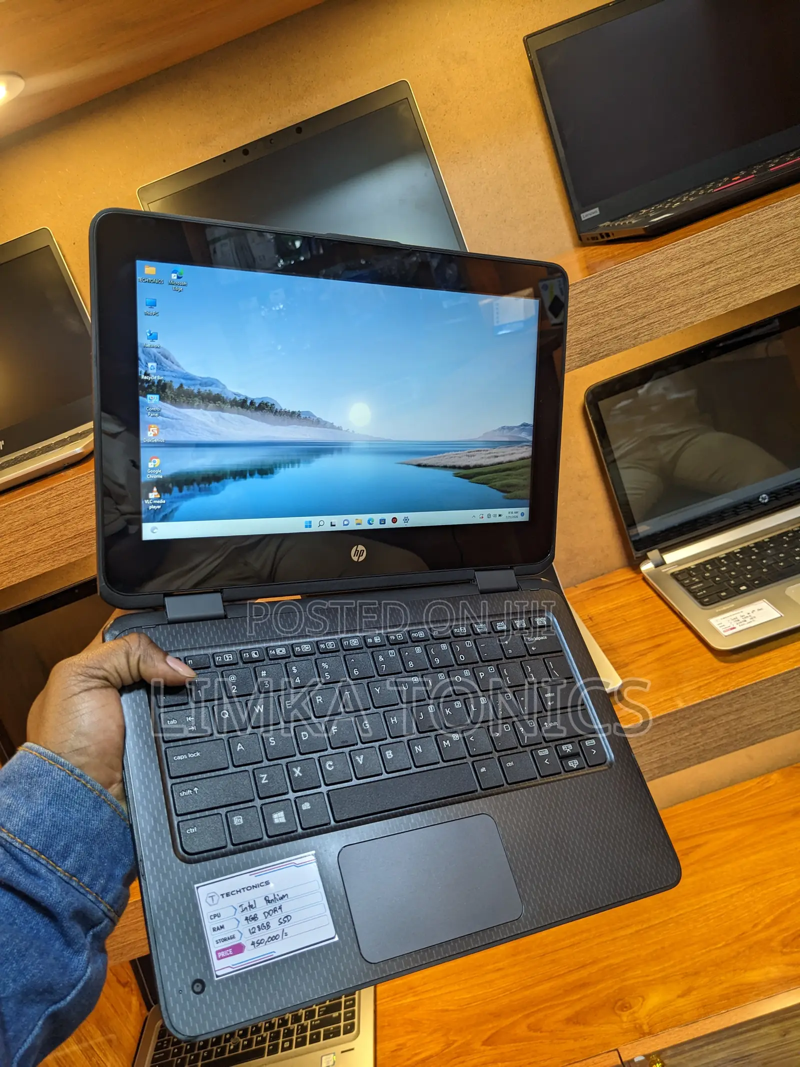 New Laptop HP ProBook 11 G2 EE 4GB Intel Pentium SSD 128GB