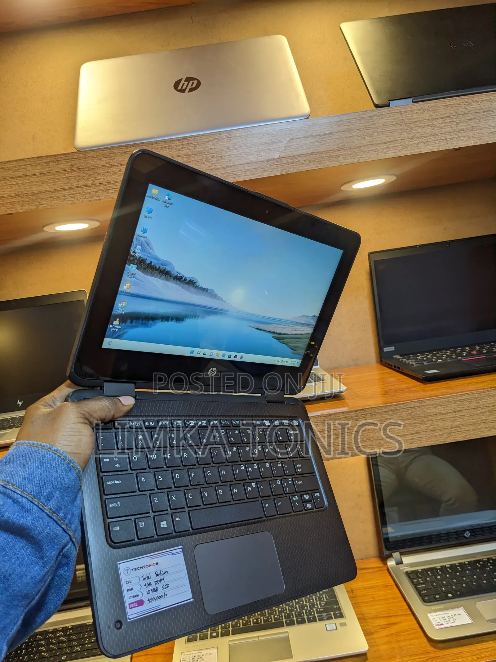 New Laptop HP ProBook 11 G2 EE 4GB Intel Pentium SSD 128GB