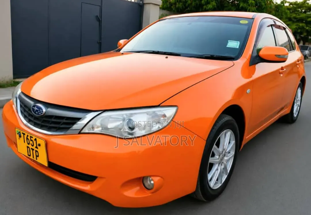 Subaru Impreza 2007 Orange