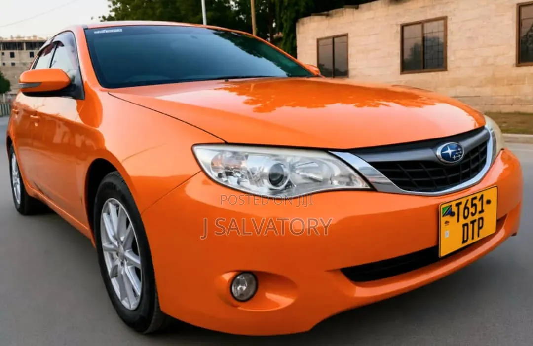 Subaru Impreza 2007 Orange