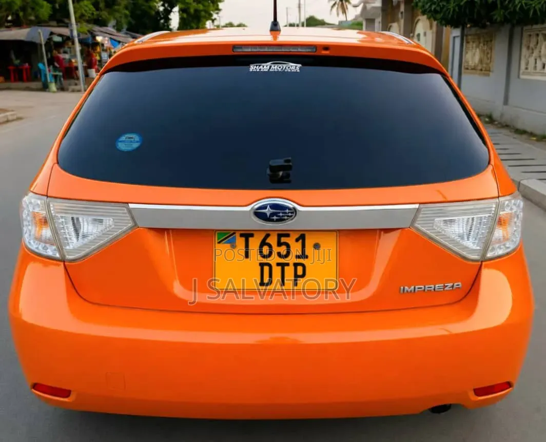 Subaru Impreza 2007 Orange