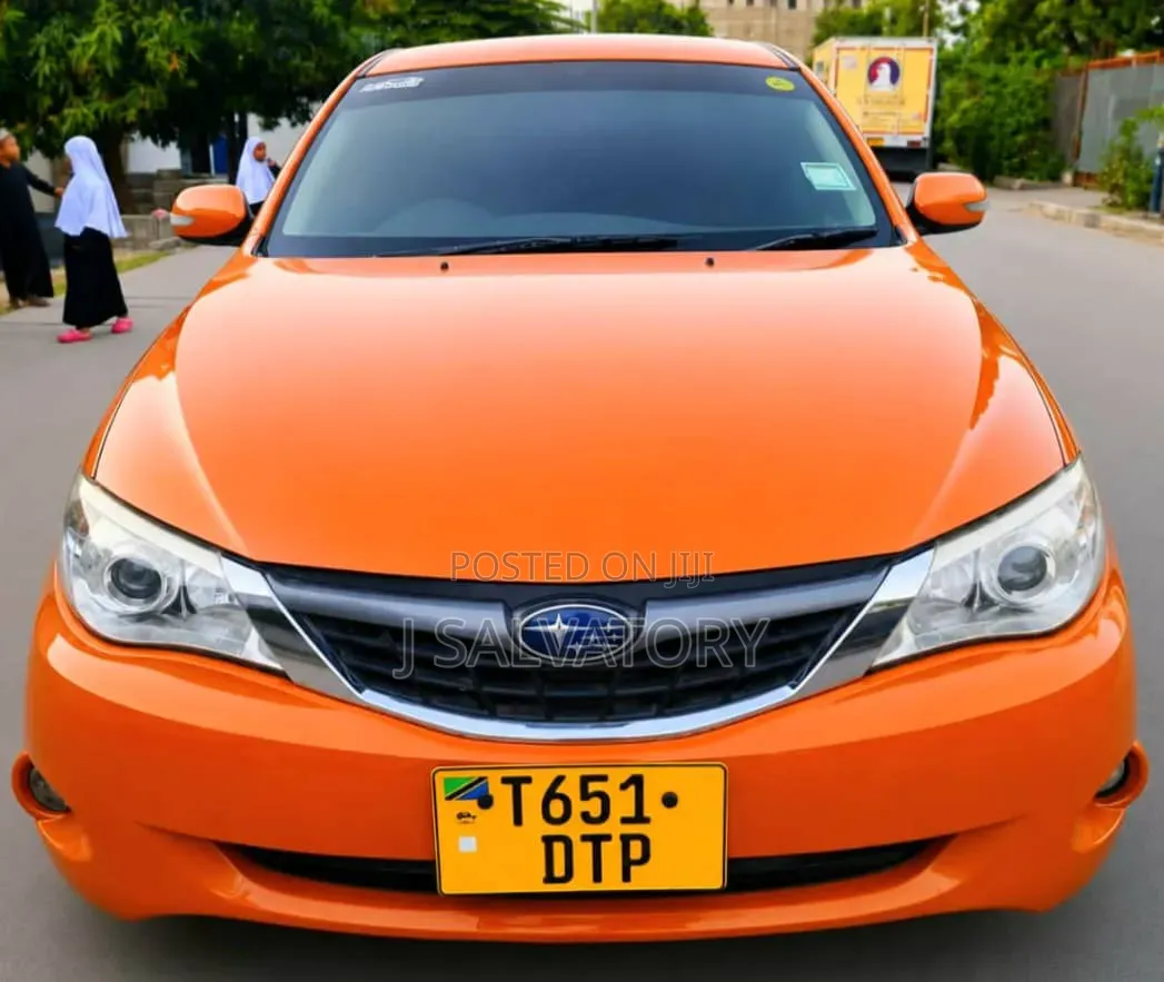 Subaru Impreza 2007 Orange