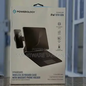 Powerology Dynaboard Wireless Keyboard Case for iPad 10th Gen Touchpad