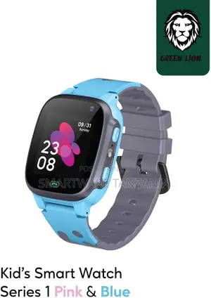Green Lion Kids Smart Watch With SOS Alarm and Two-Way Call, 5 Days