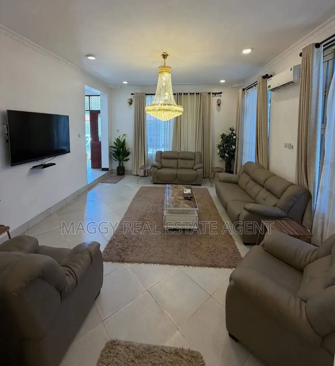 Furnished 4bdrm House in Tegeta Nyuki, Kunduchi for rent