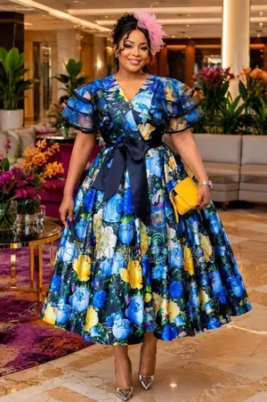 elegant Plus Size Dress