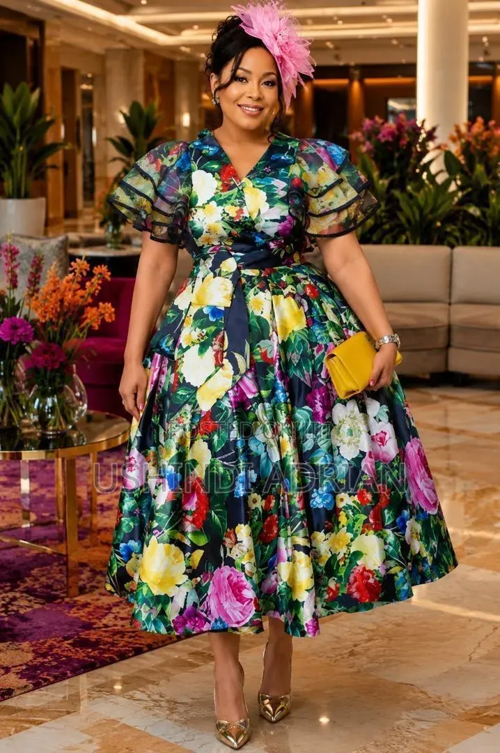 elegant Plus Size Dress