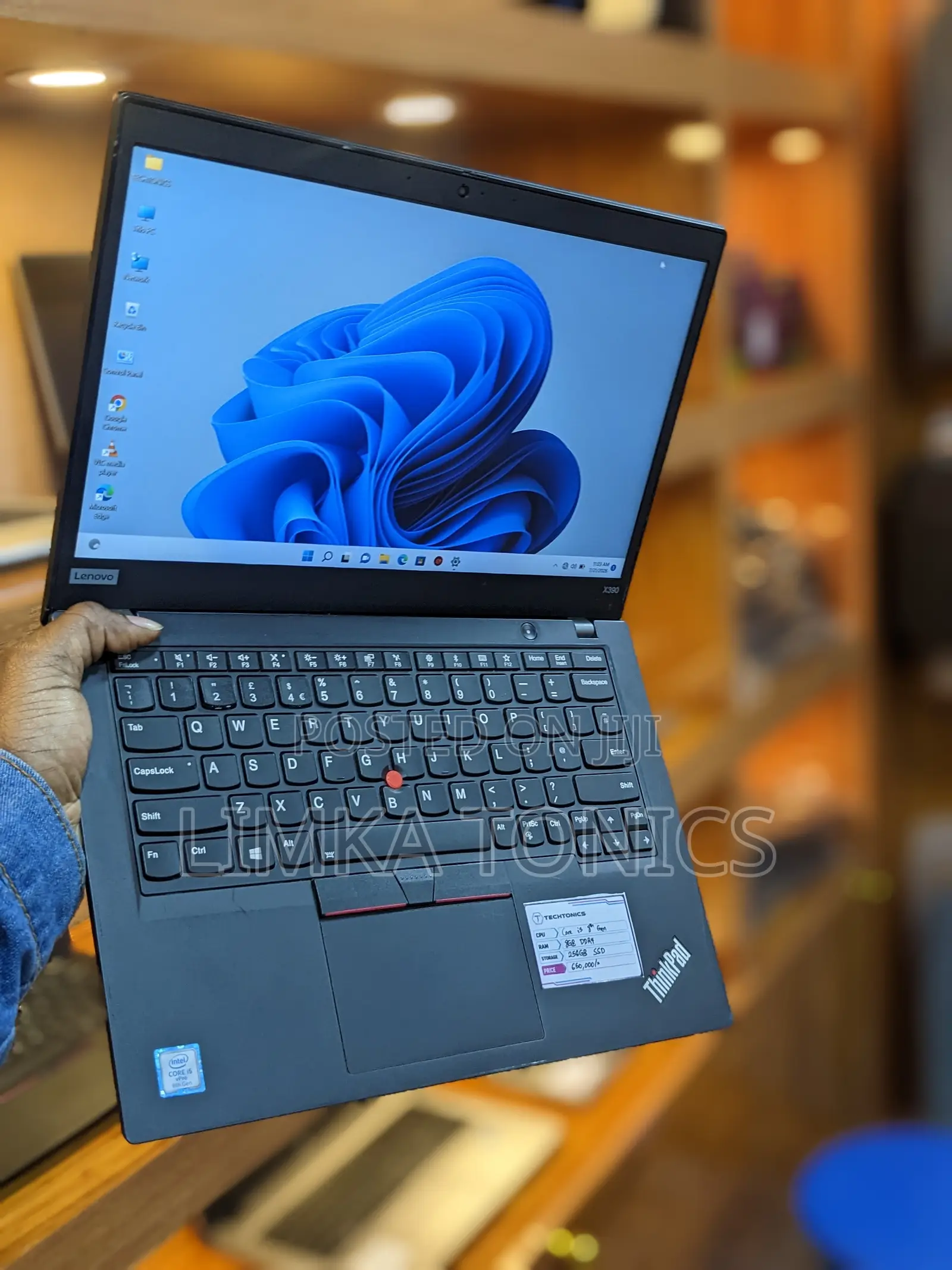 Laptop Lenovo ThinkPad X390 8GB Intel Core i5 SSD 256GB