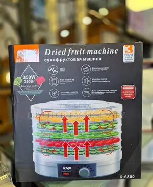 RAF R.6800 350W Electric Food Dehydrator – 5 Layers Mini Dryer Machine