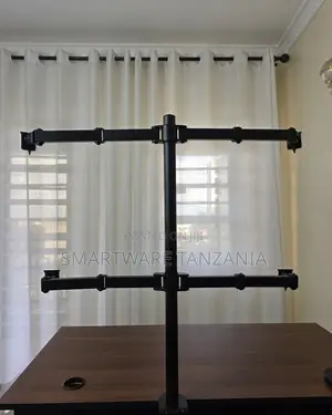 Monitor Arm Stand | Quad PC Desk Mount | Steel | Height Adjustable