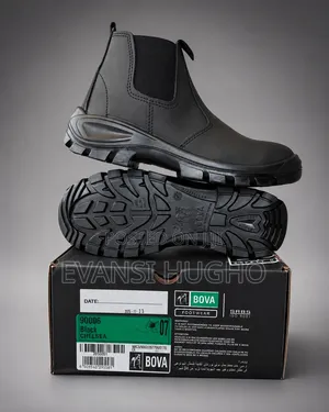 Black Chelsea Work Boot