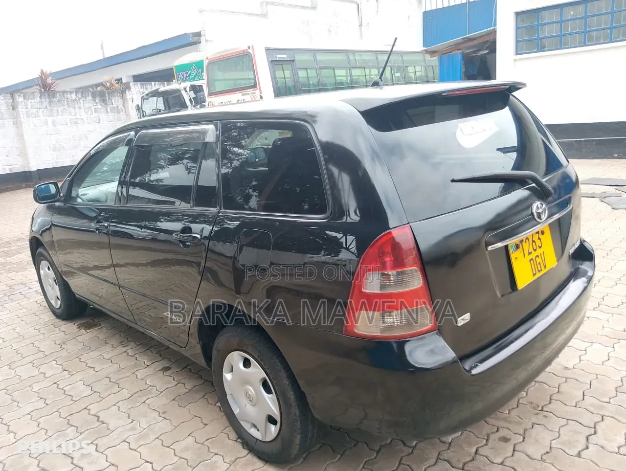 Toyota Corolla Fielder 2003 Black