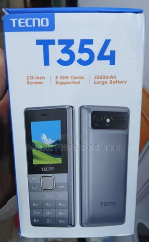 New Tecno T352 Black