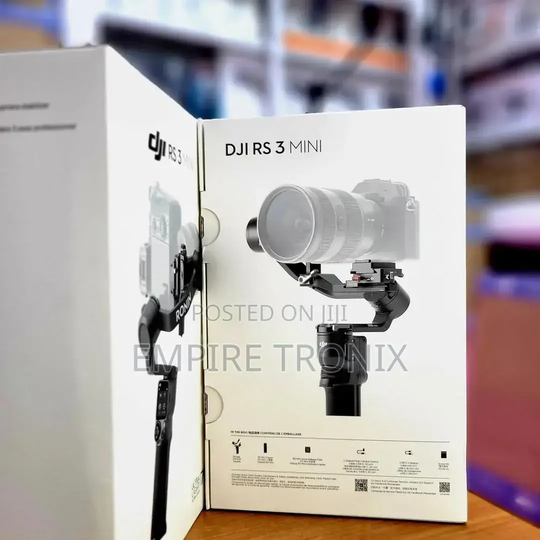 DJI RS 3 Mini - Compact 3-Axis Mirrorless Gimbal Stabilizer