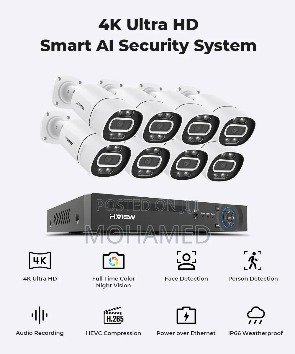 CCTV Camera Full Set