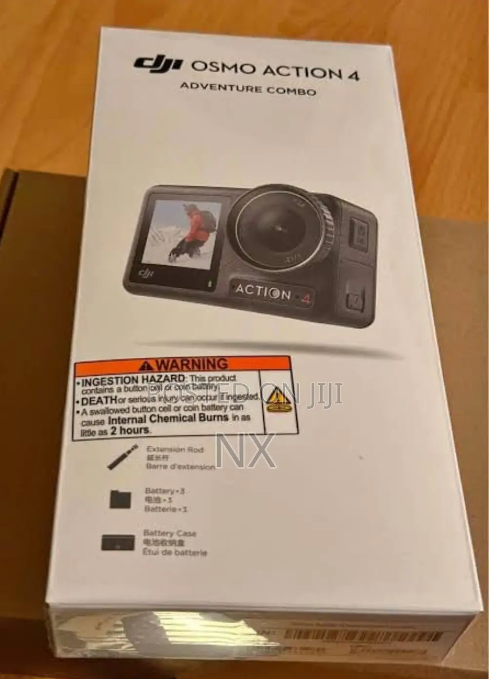 DJI Osmo Action 4 Adventure Combo ,3 Batteries and Battery Case