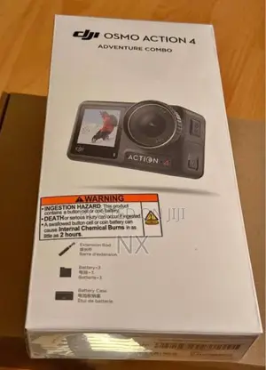 DJI Osmo Action 4 Adventure Combo ,3 Batteries and Battery Case