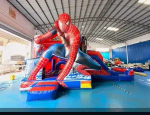 Jumping Castle Hili Ni Heavy Duty Lenye Ukubwa Wa Mita 8m × 4m × 4m