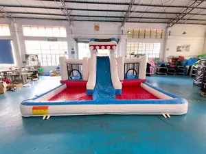 Jumping Castle Hili Ni Heavy Duty Lenye Ukubwa Wa Mita 5m × 4m × 3.5m