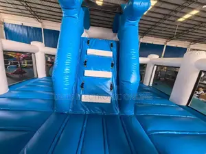 Jumping Castle Hili Ni Heavy Duty Lenye Ukubwa Wa Mita 5m × 4m × 3.5m