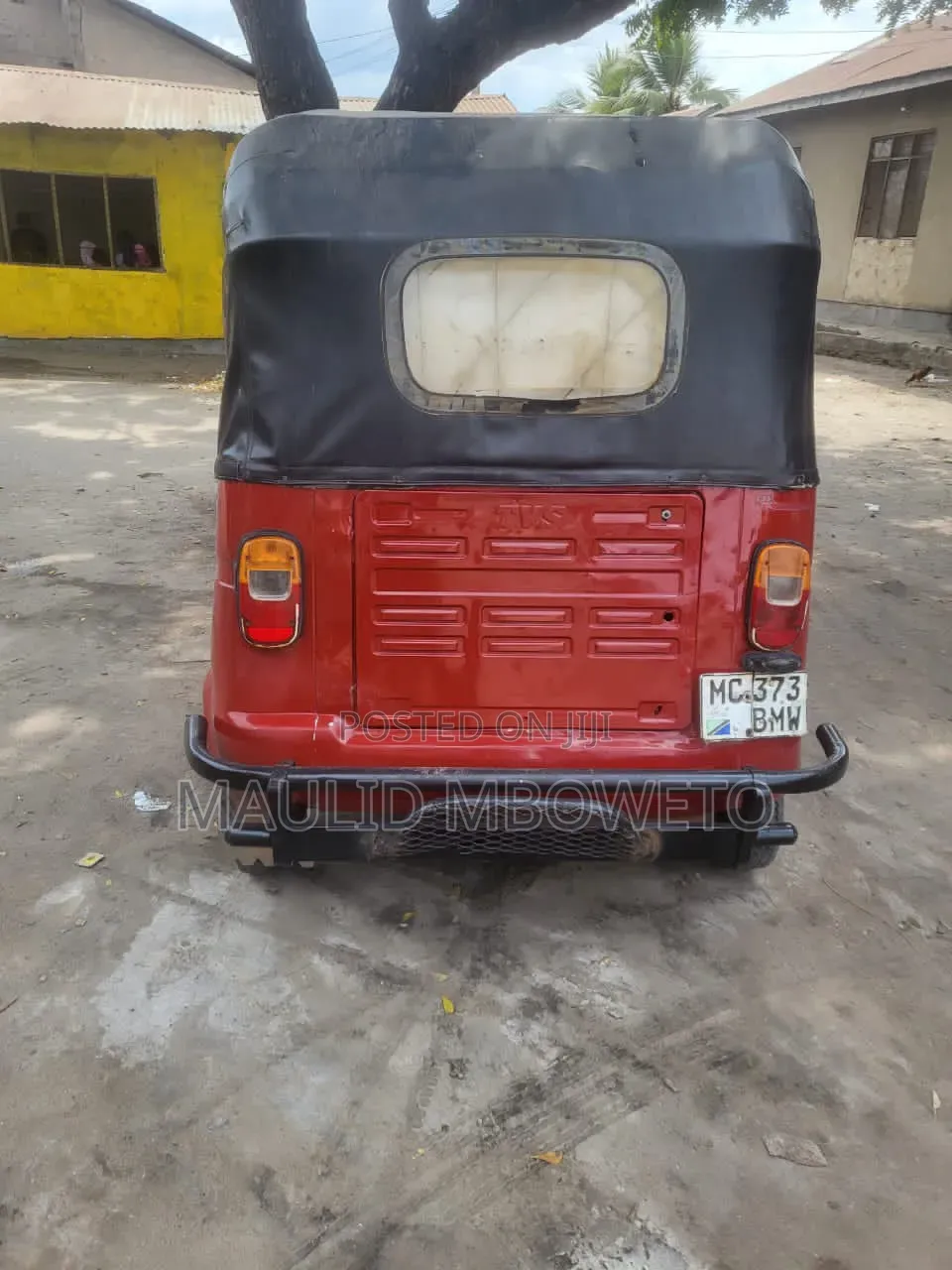TVS King Deluxe Plus iTouch Start 2019 Red