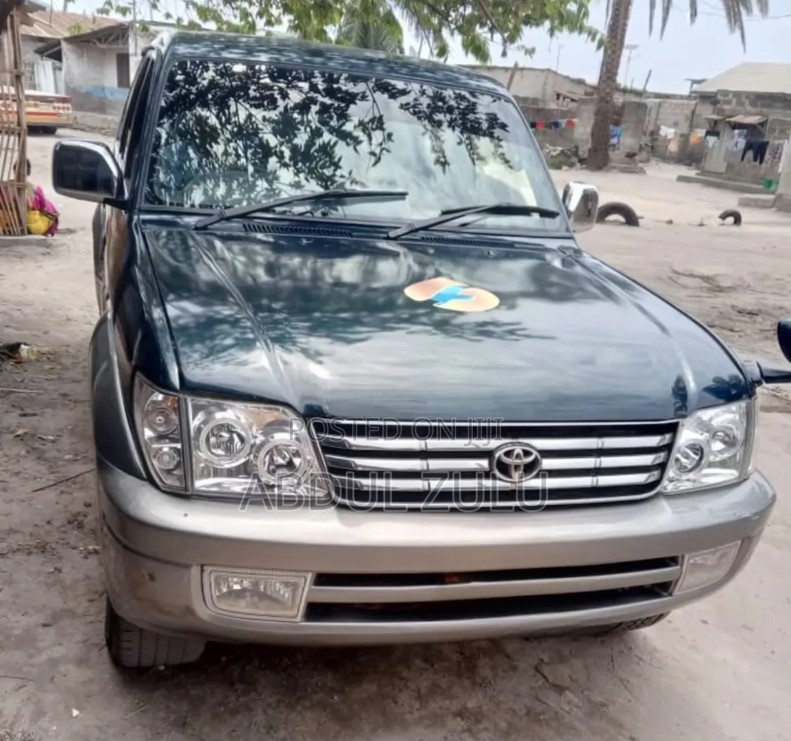 Toyota Land Cruiser Prado 2001 Teal