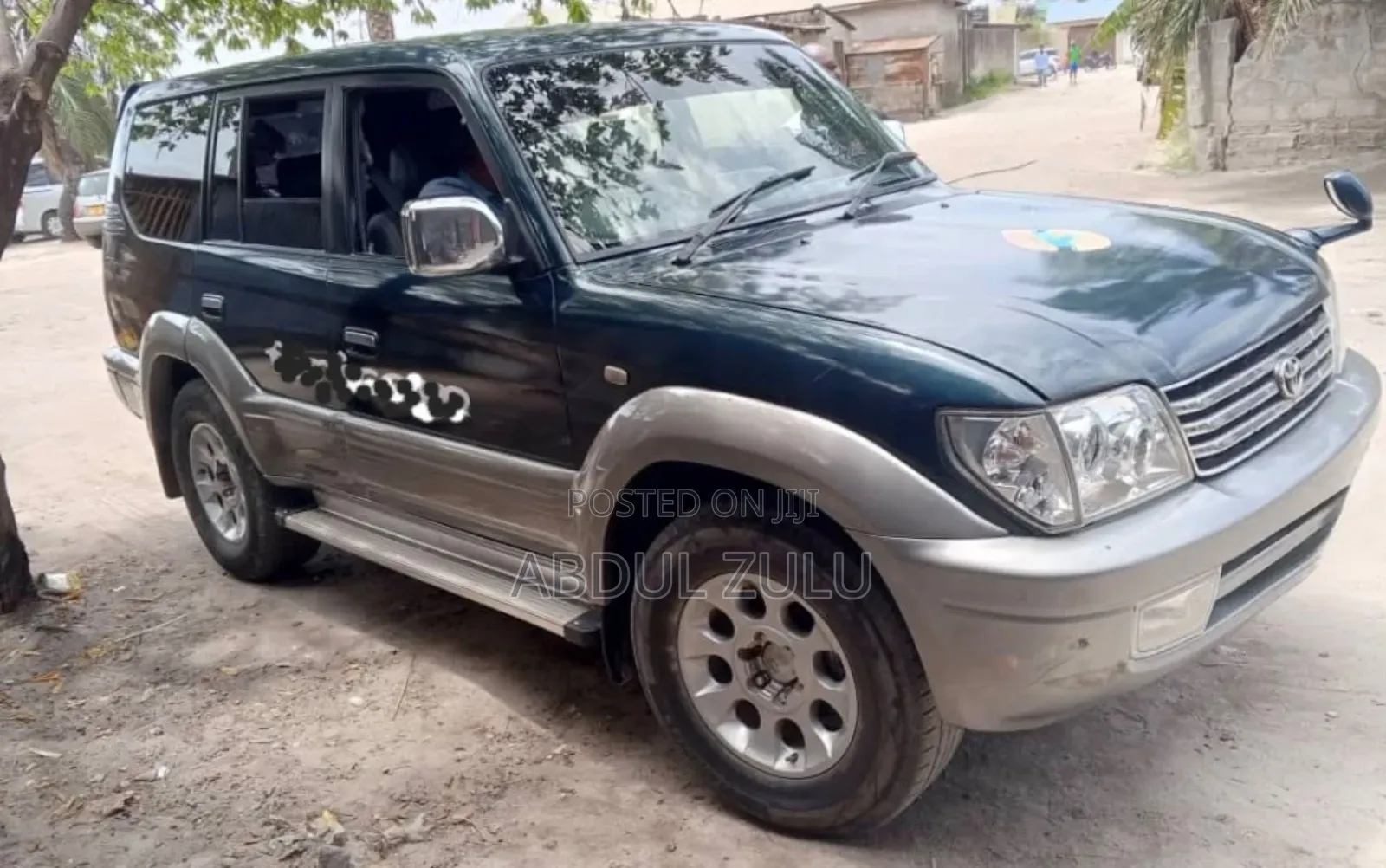 Toyota Land Cruiser Prado 2001 Teal