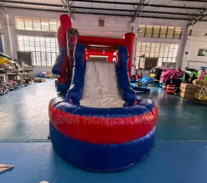 Jumping Castle(8M×4M×4M) - Spider-Man Combo Bounce House Water Slide