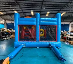 Jumping Castle (5m*4m*3.5m)- Combo Bounce House, Obstacle Pool Slide